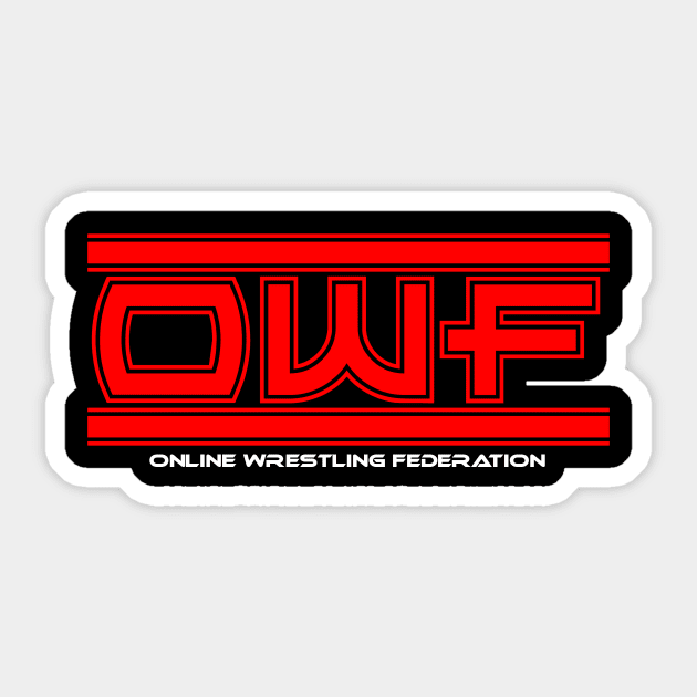 OWF Classic (Black) Sticker by MpireOnlineNetwork